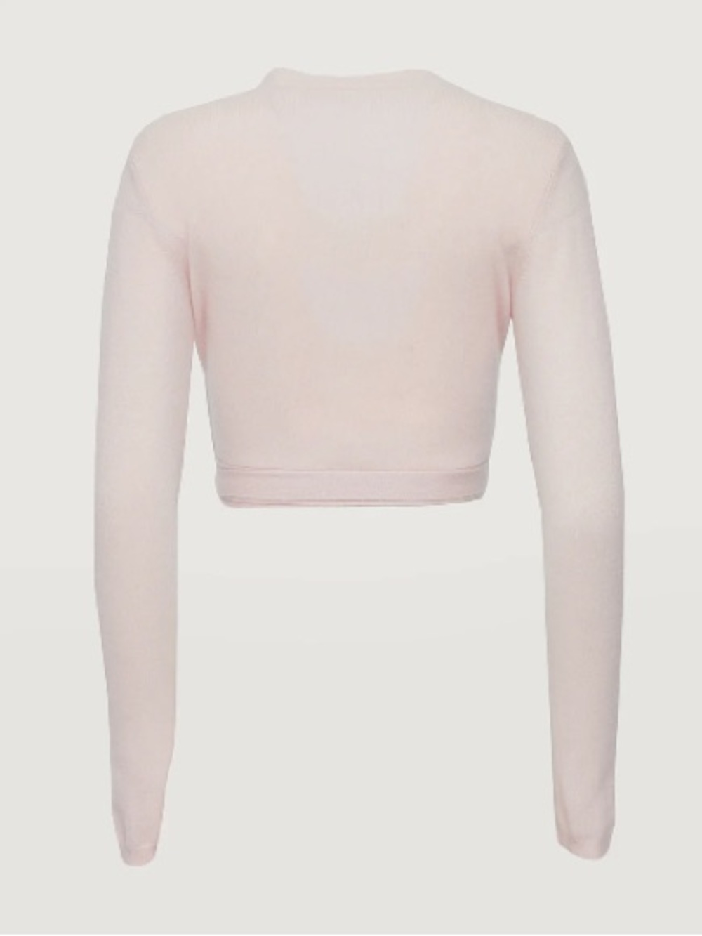 CARBON38 Cashmere Wrap Sweater in Rosewater - Picture 7 of 10